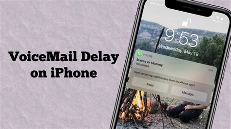 Voicemail delay iphone - Apr 8, 2019 · iPhone missing and delayed voicemail notification. 04-08-2019 01:27 PM. When I miss a call and someone leaves a voicemail, I get the missed call notification, but no voicemail notification. I don't know if I have a voicemail unless I call *86. Then, missing voicemails sometimes show up, sometimes weeks later. This happens on an iPhone 6.